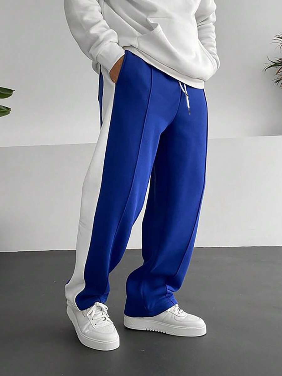 Men’s Contrast Side Seam Sweatpants