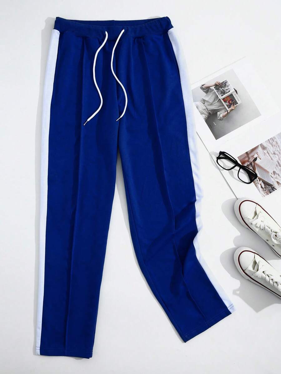 Men’s Contrast Side Seam Sweatpants