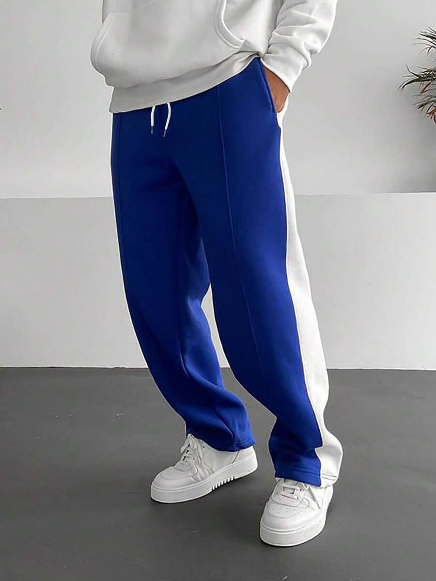 Men’s Contrast Side Seam Sweatpants