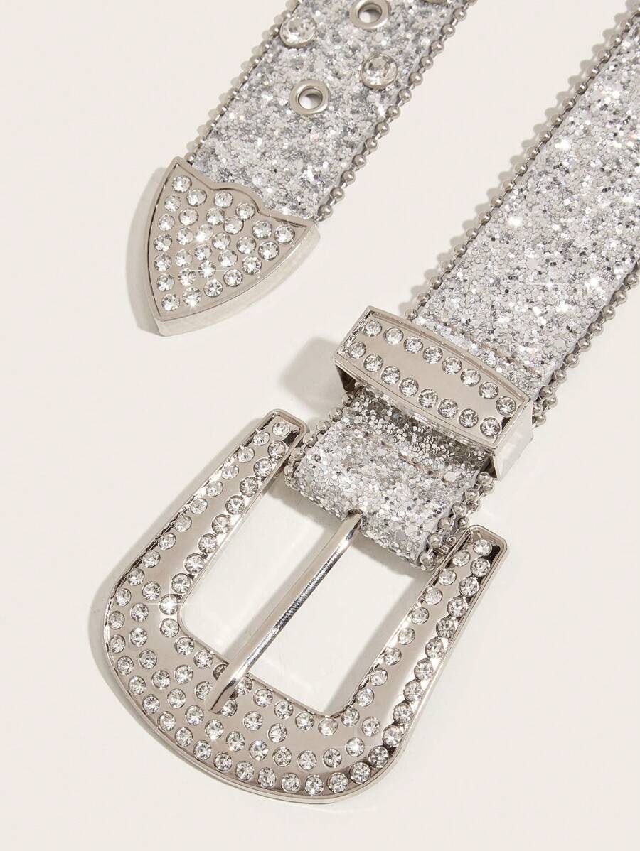 Crystal Eye Studded Heavy Duty Belt