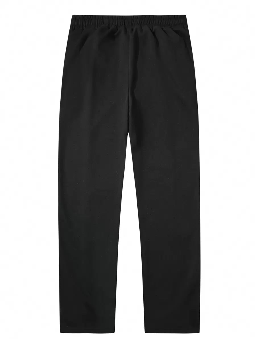 Drawstring Waist Seam Detail Sweatpants