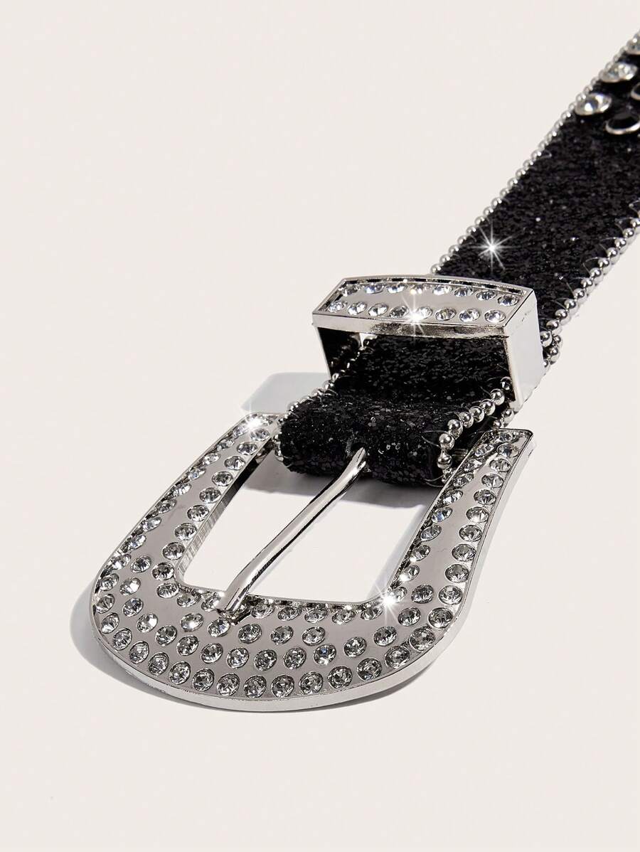 Crystal Eye Studded Heavy Duty Belt