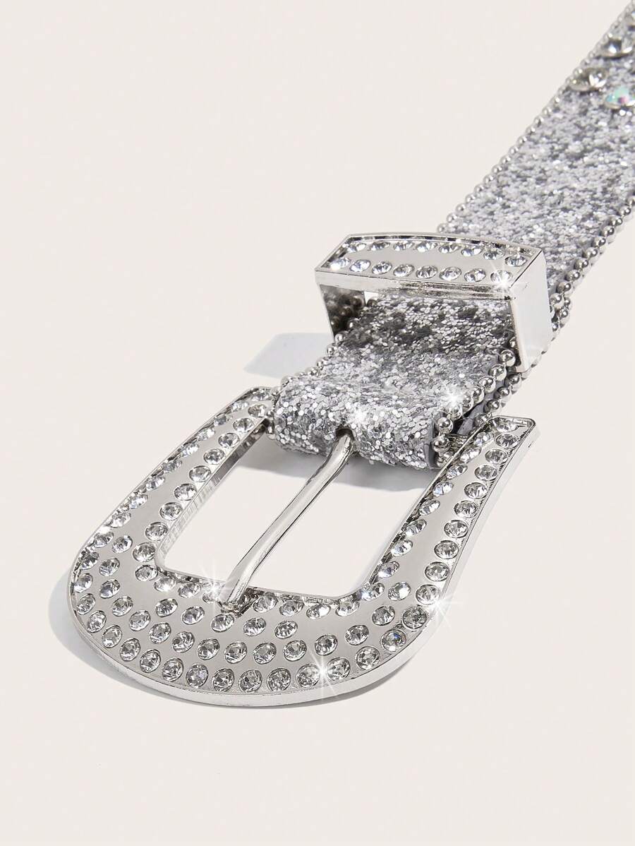 Crystal Eye Studded Heavy Duty Belt