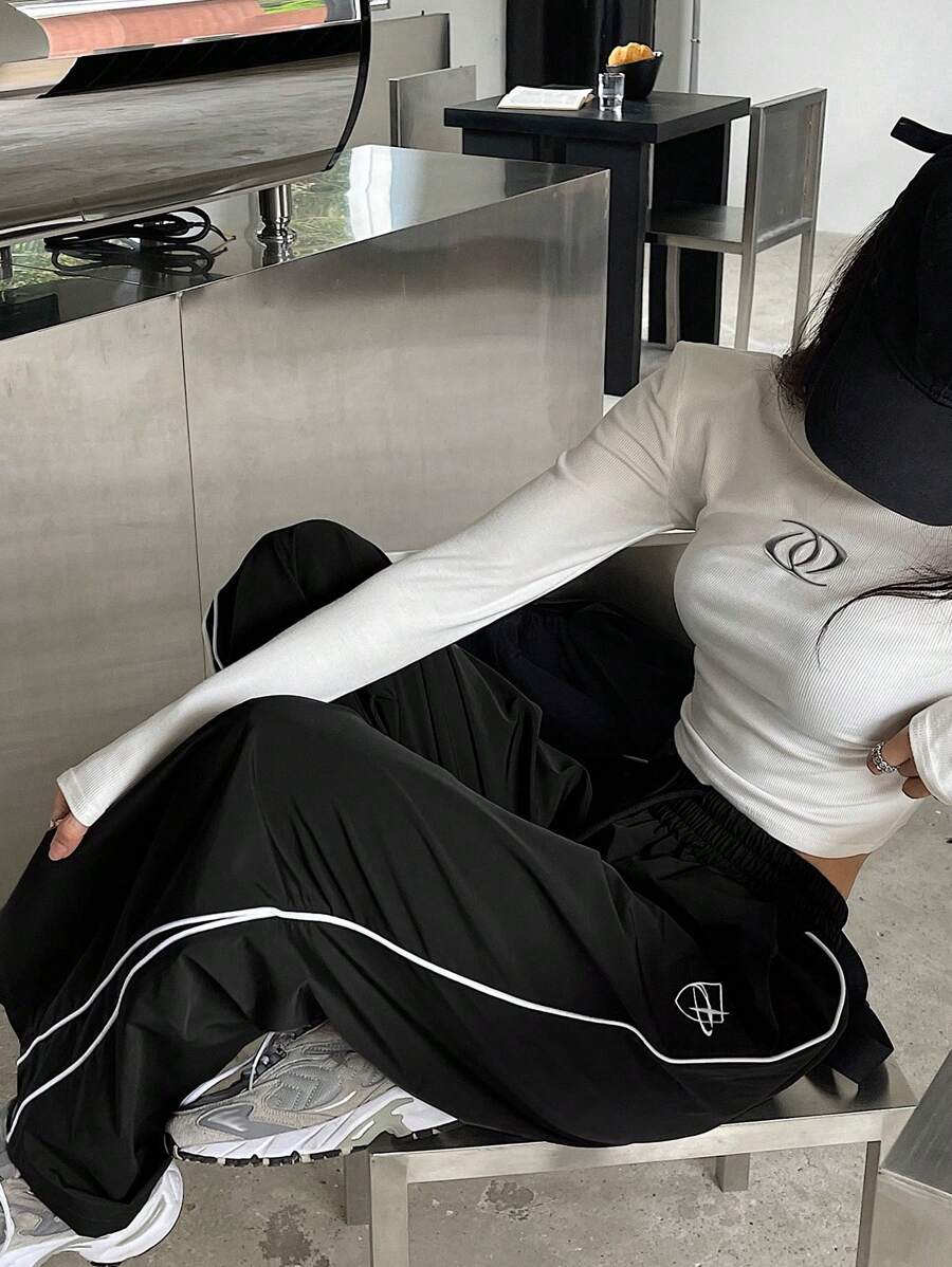 Casual Wide Leg Pants