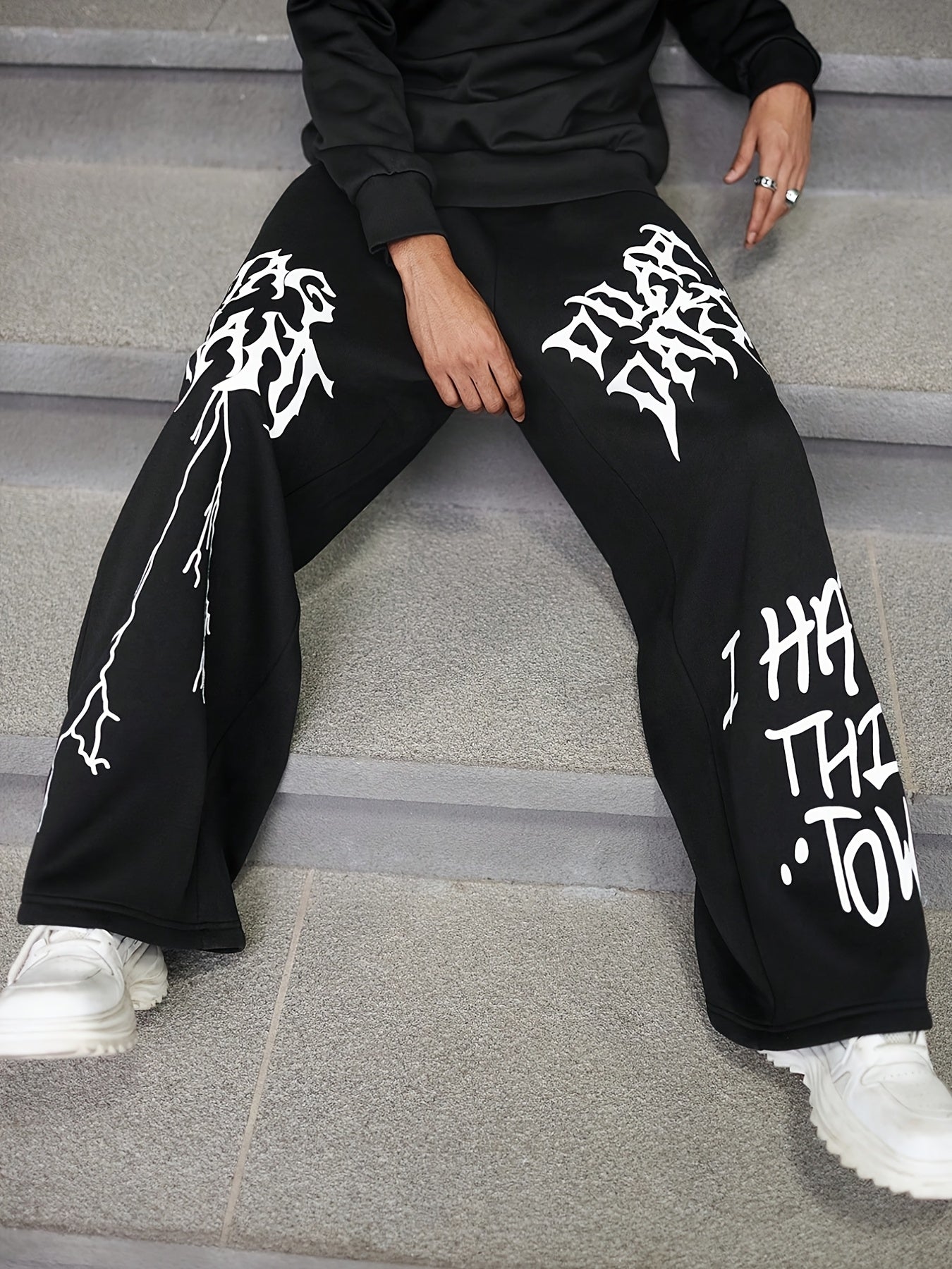 Printed Casual Joggers
