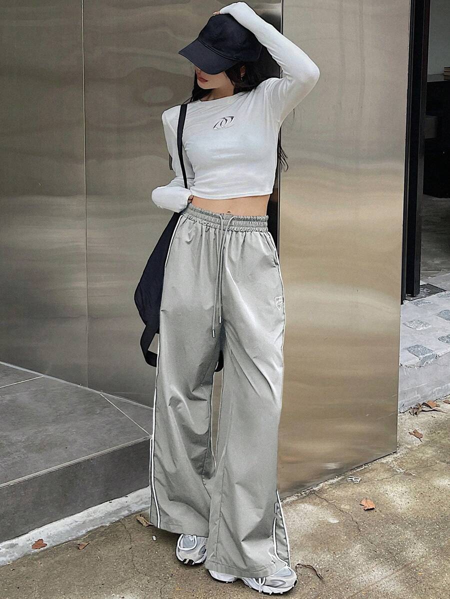 Casual Wide Leg Pants