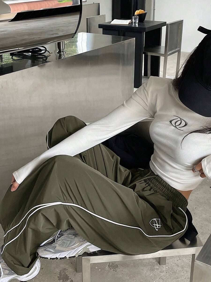 Casual Wide Leg Pants