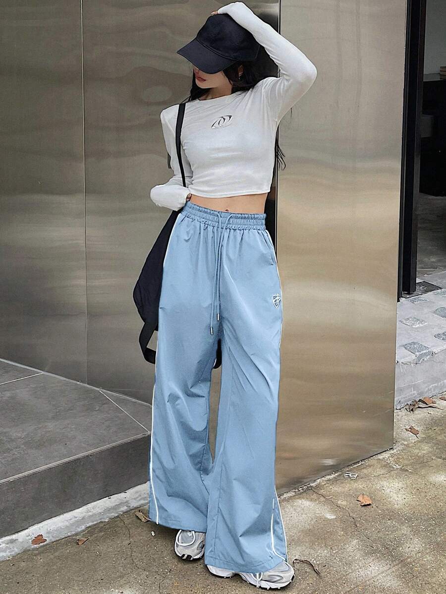 Casual Wide Leg Pants