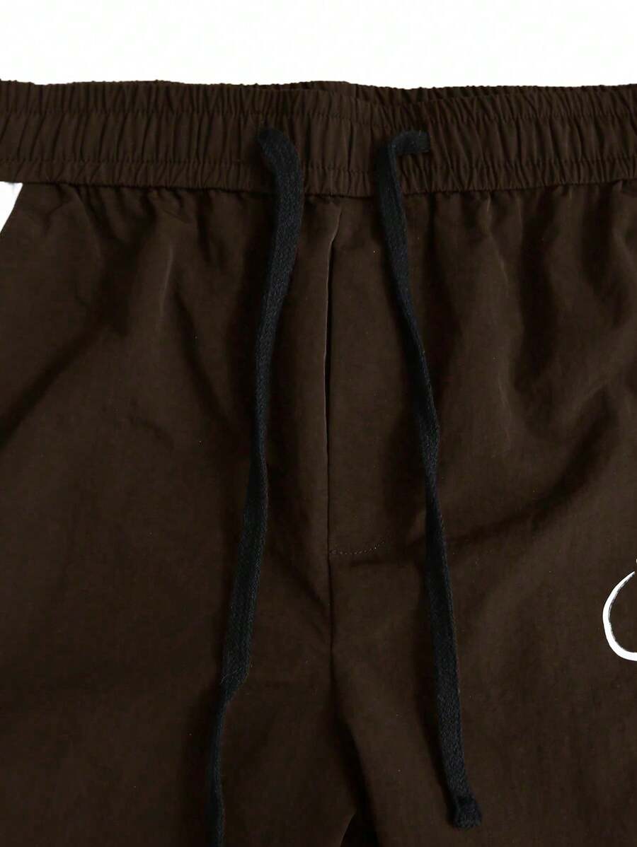 Men’s Patchwork Drawstring Pants