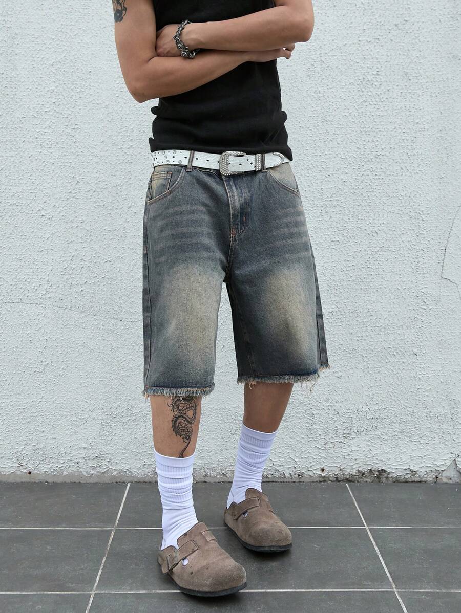 Men's Casual Denim Shorts Jorts