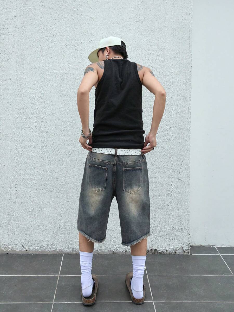 Men's Casual Denim Shorts Jorts