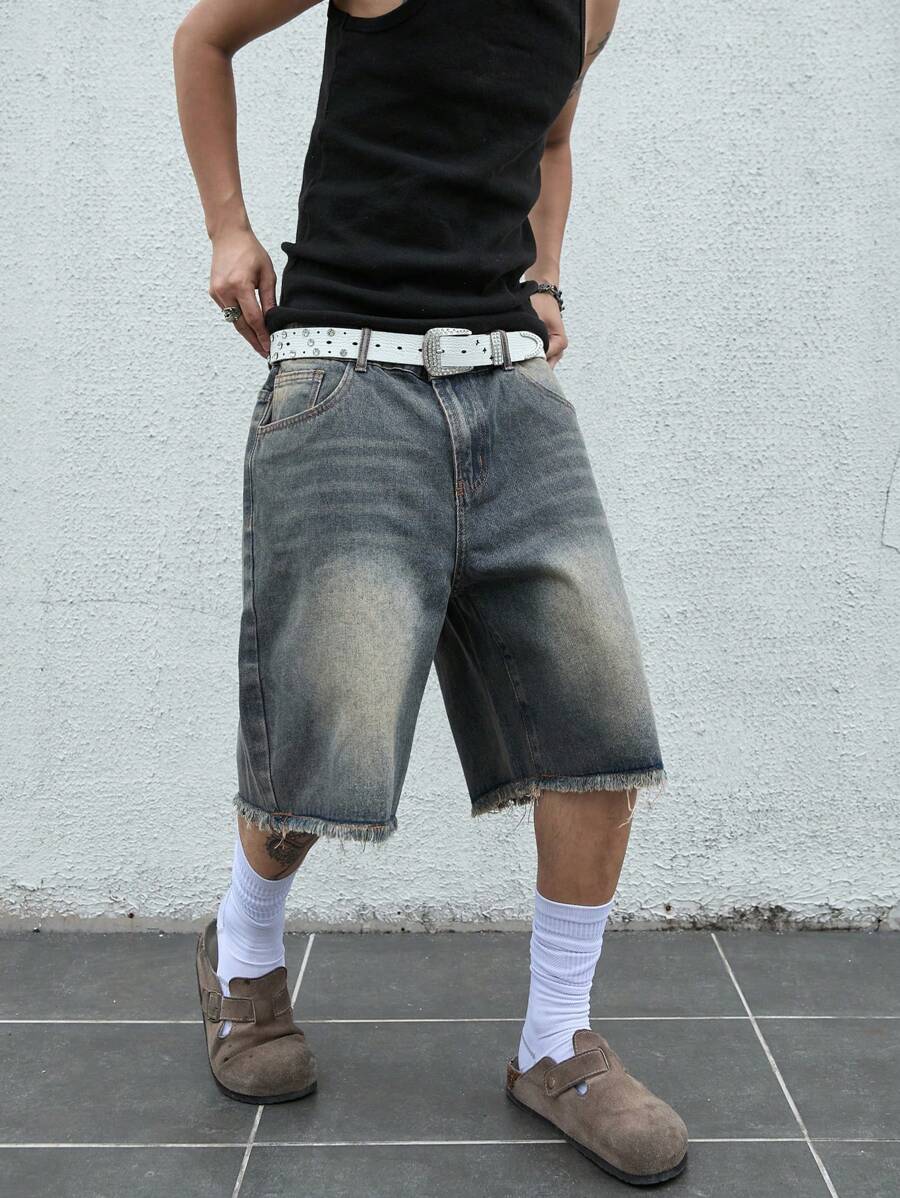 Men's Casual Denim Shorts Jorts