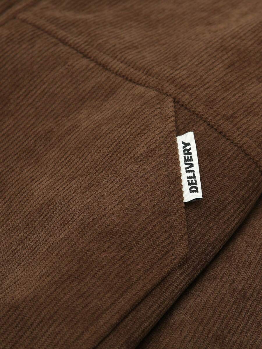 Men's Fashion Corduroy Jacket Coat