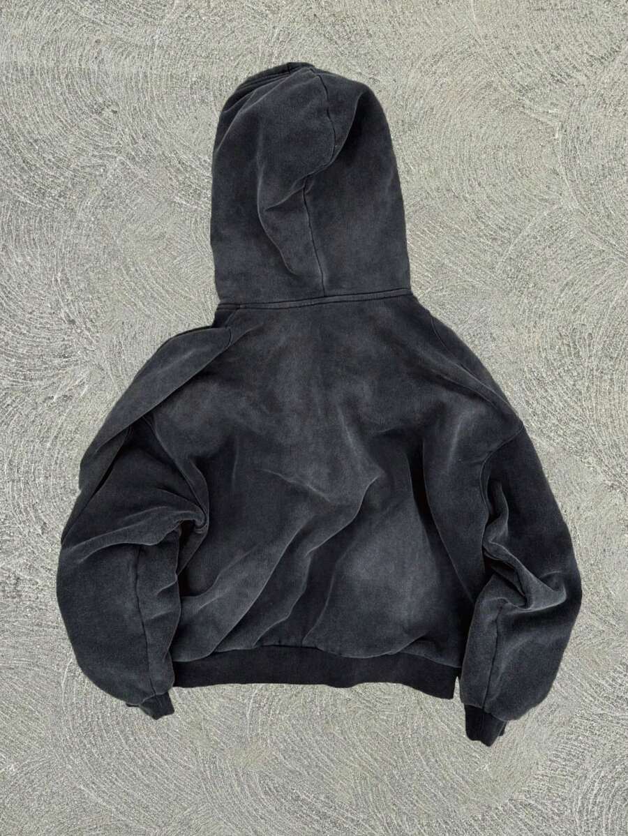 Men's Graphic Print Zip-Up Hoodie