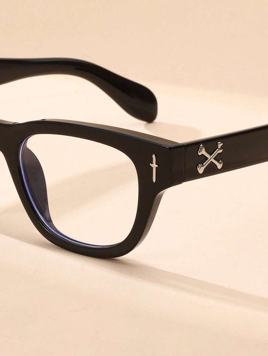 1 Pair Of New Square Casual Glasses