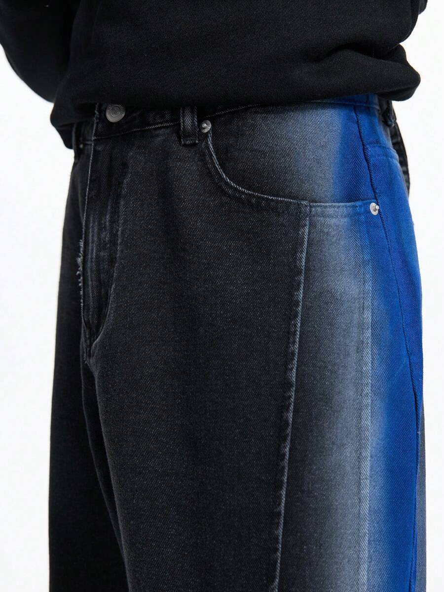 Men's Gothic Ombre Denim Jeans