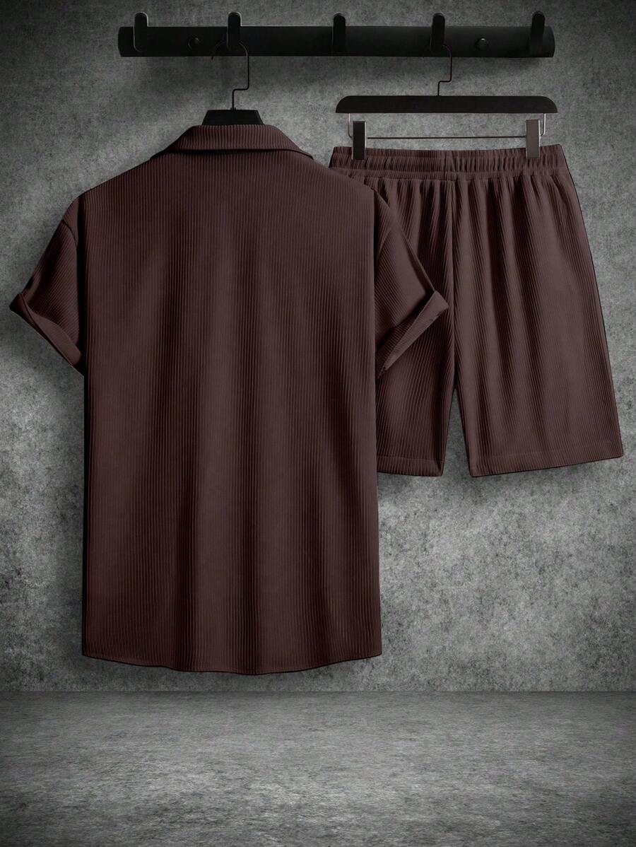 Men's Short Sleeve Tee And Shorts 2pc Set