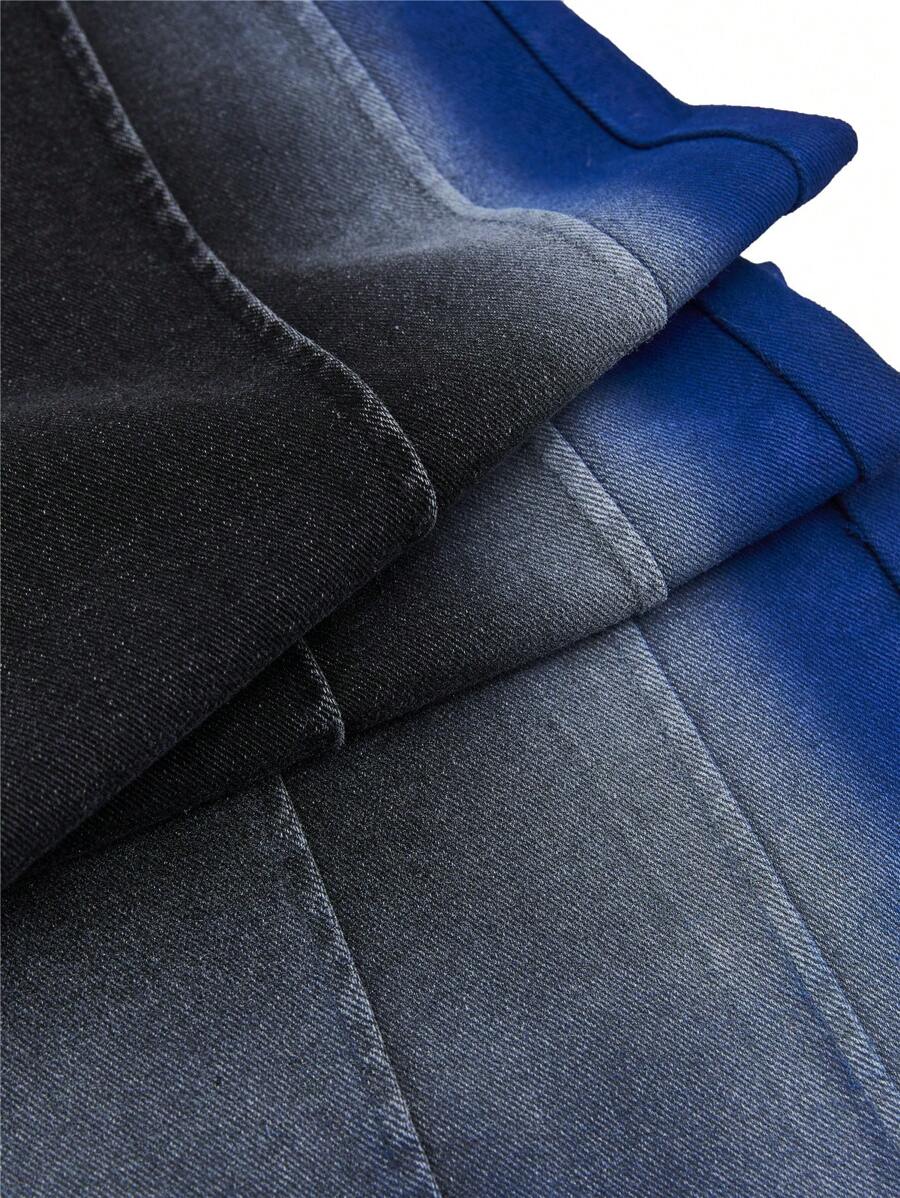 Men's Gothic Ombre Denim Jeans