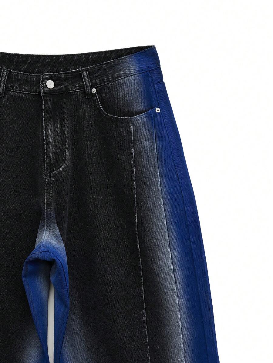 Men's Gothic Ombre Denim Jeans