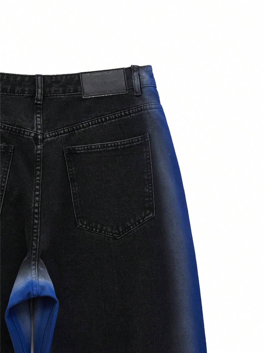 Men's Gothic Ombre Denim Jeans