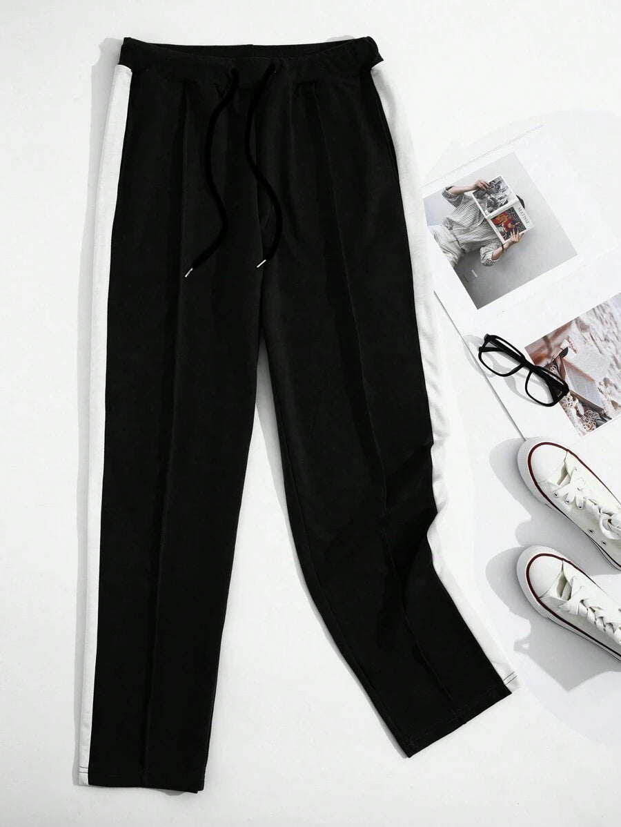 Men’s Contrast Side Seam Sweatpants