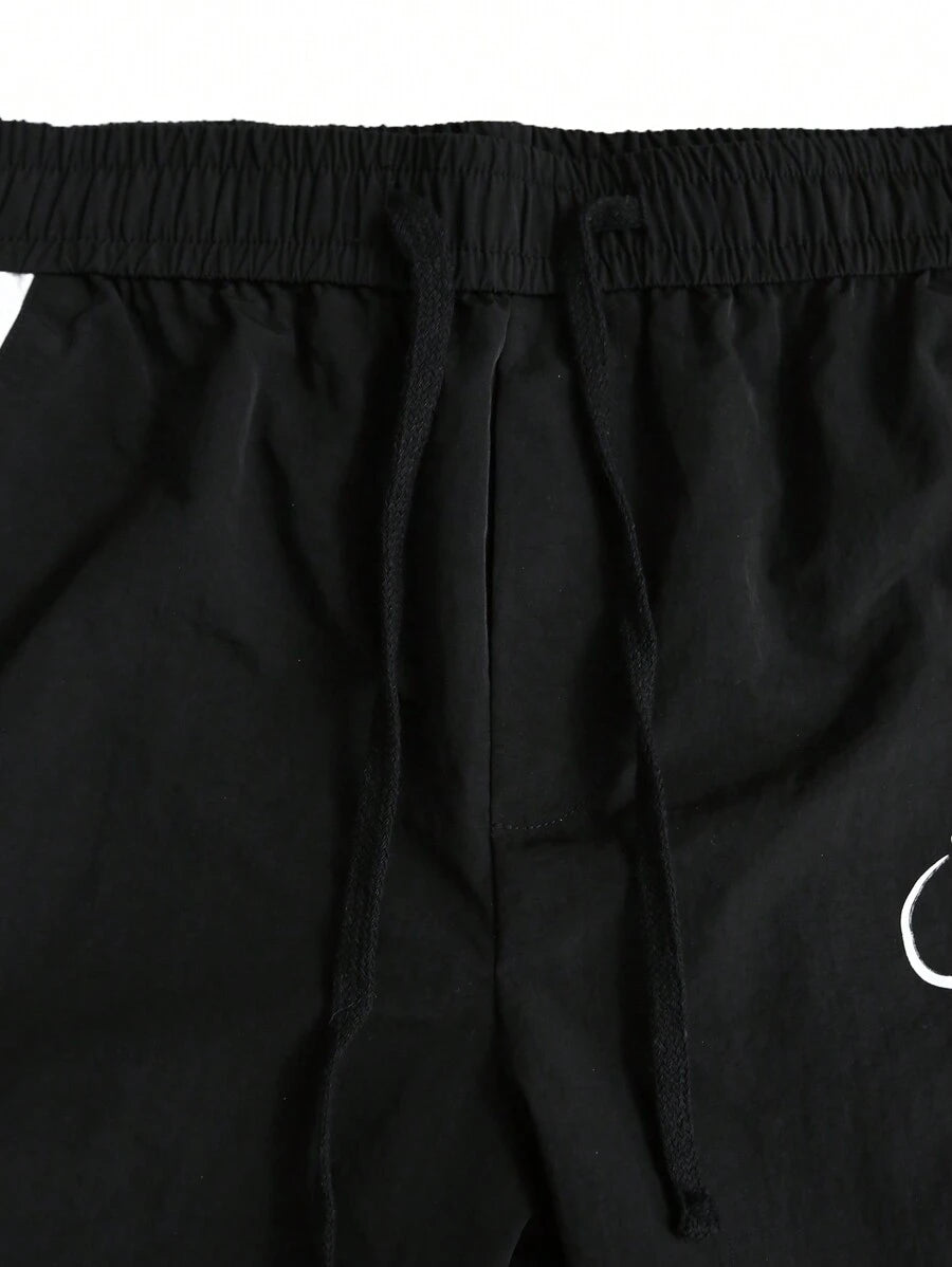 Men’s Patchwork Drawstring Pants