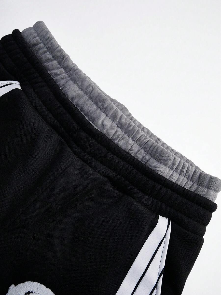 Men's Color-Blocked Paris 2-in-1 Long Sleeve Set