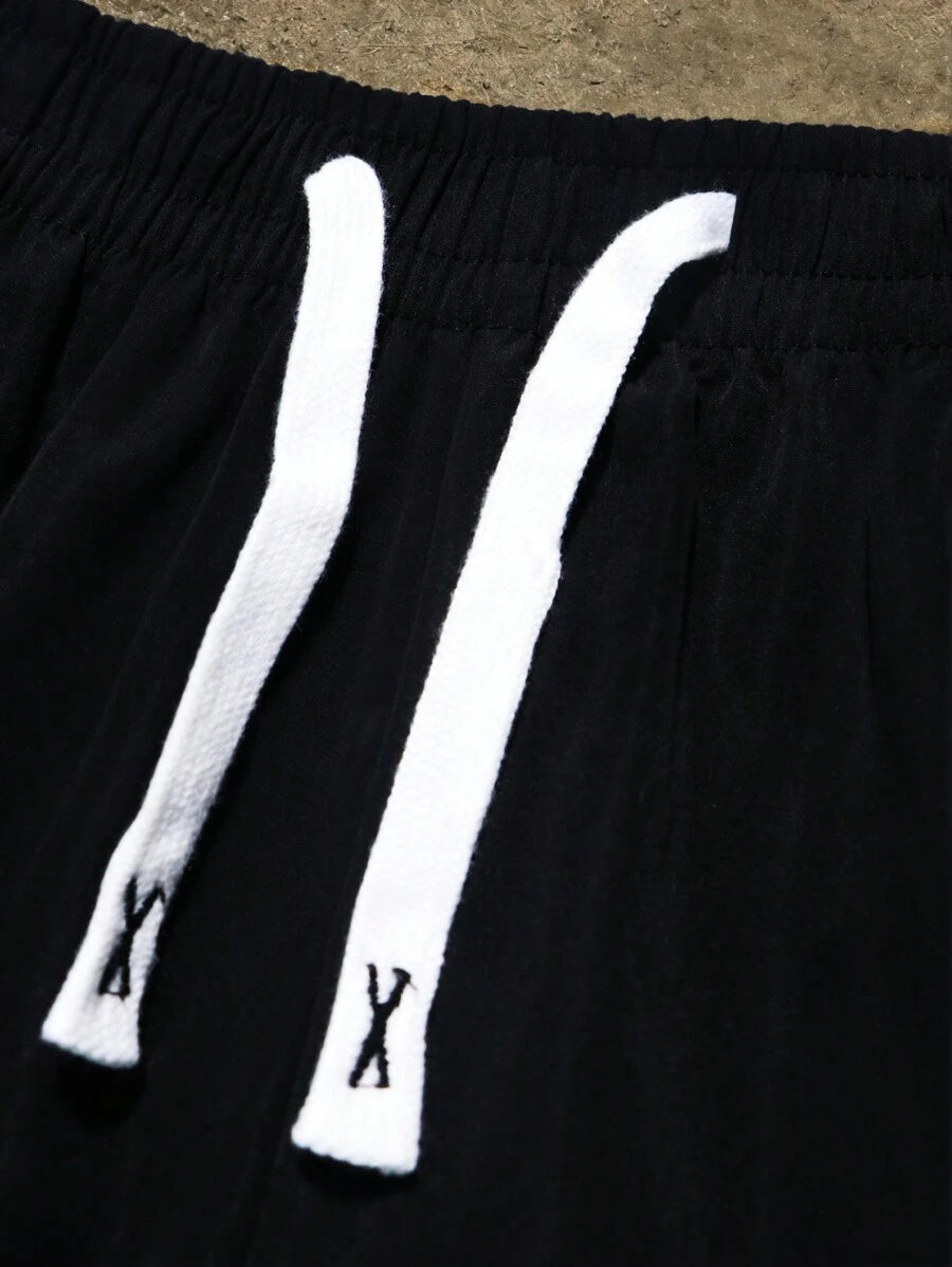 Men's Casual Striped Patterned Beach Shorts