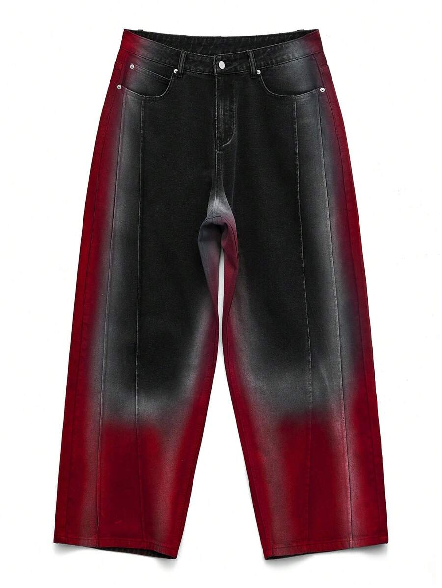 Men's Gothic Ombre Denim Jeans