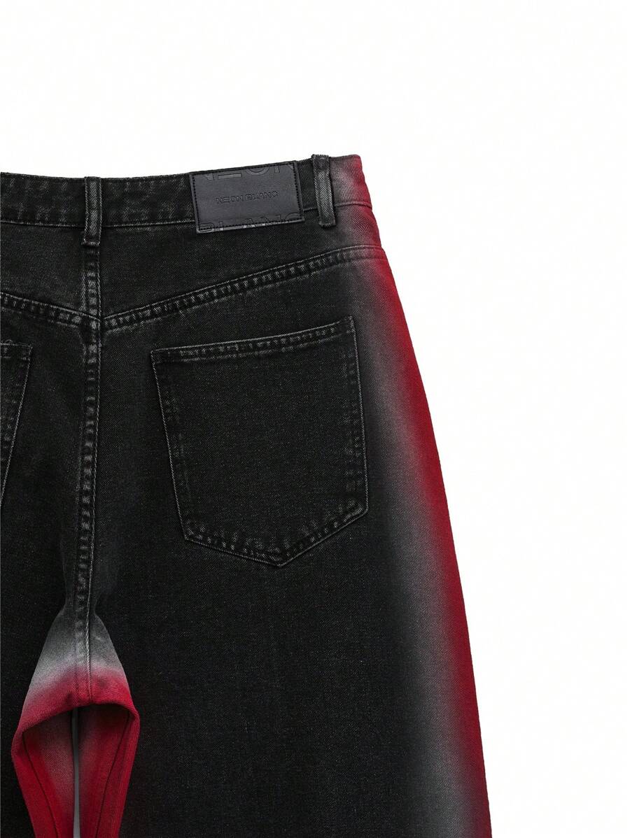 Men's Gothic Ombre Denim Jeans