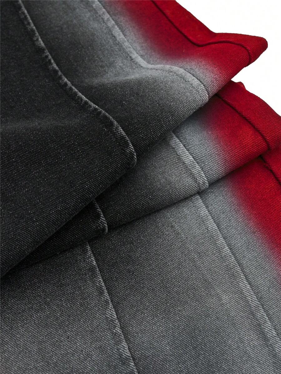 Men's Gothic Ombre Denim Jeans