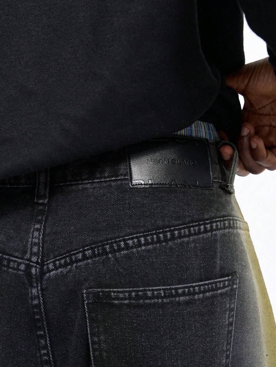 Men's Gothic Ombre Denim Jeans