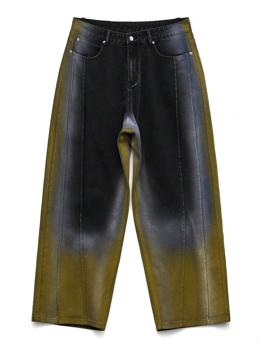 Men's Gothic Ombre Denim Jeans
