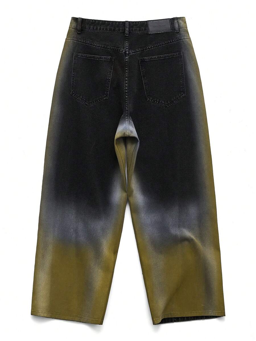 Men's Gothic Ombre Denim Jeans
