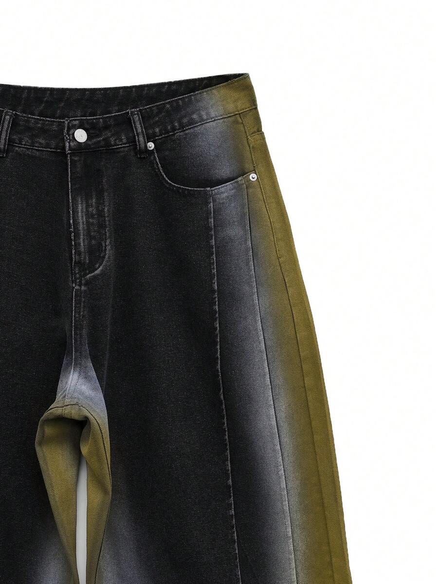 Men's Gothic Ombre Denim Jeans