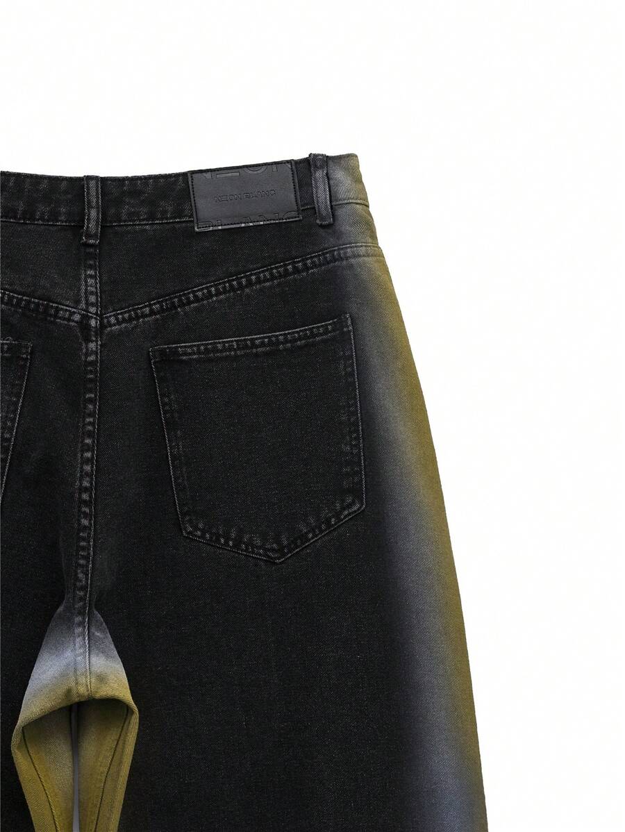 Men's Gothic Ombre Denim Jeans