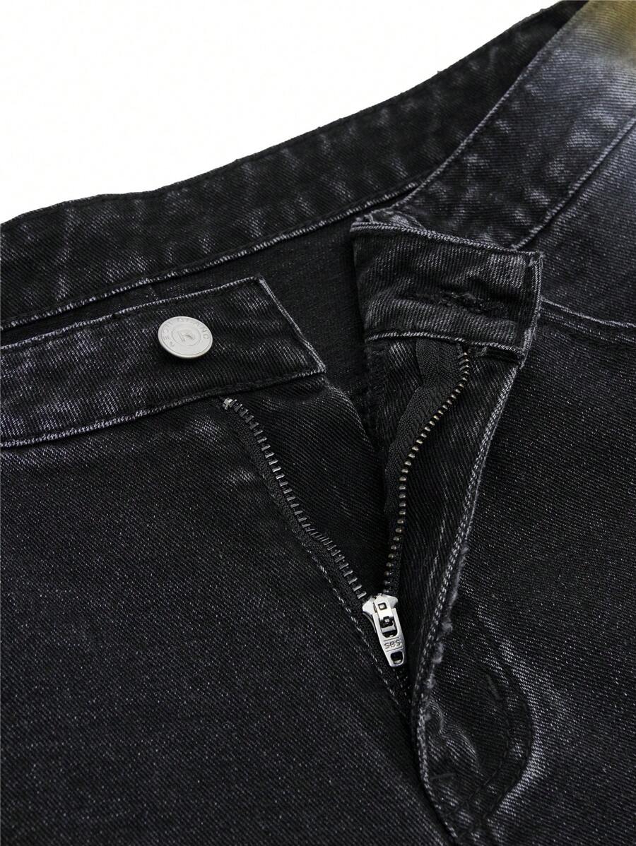 Men's Gothic Ombre Denim Jeans