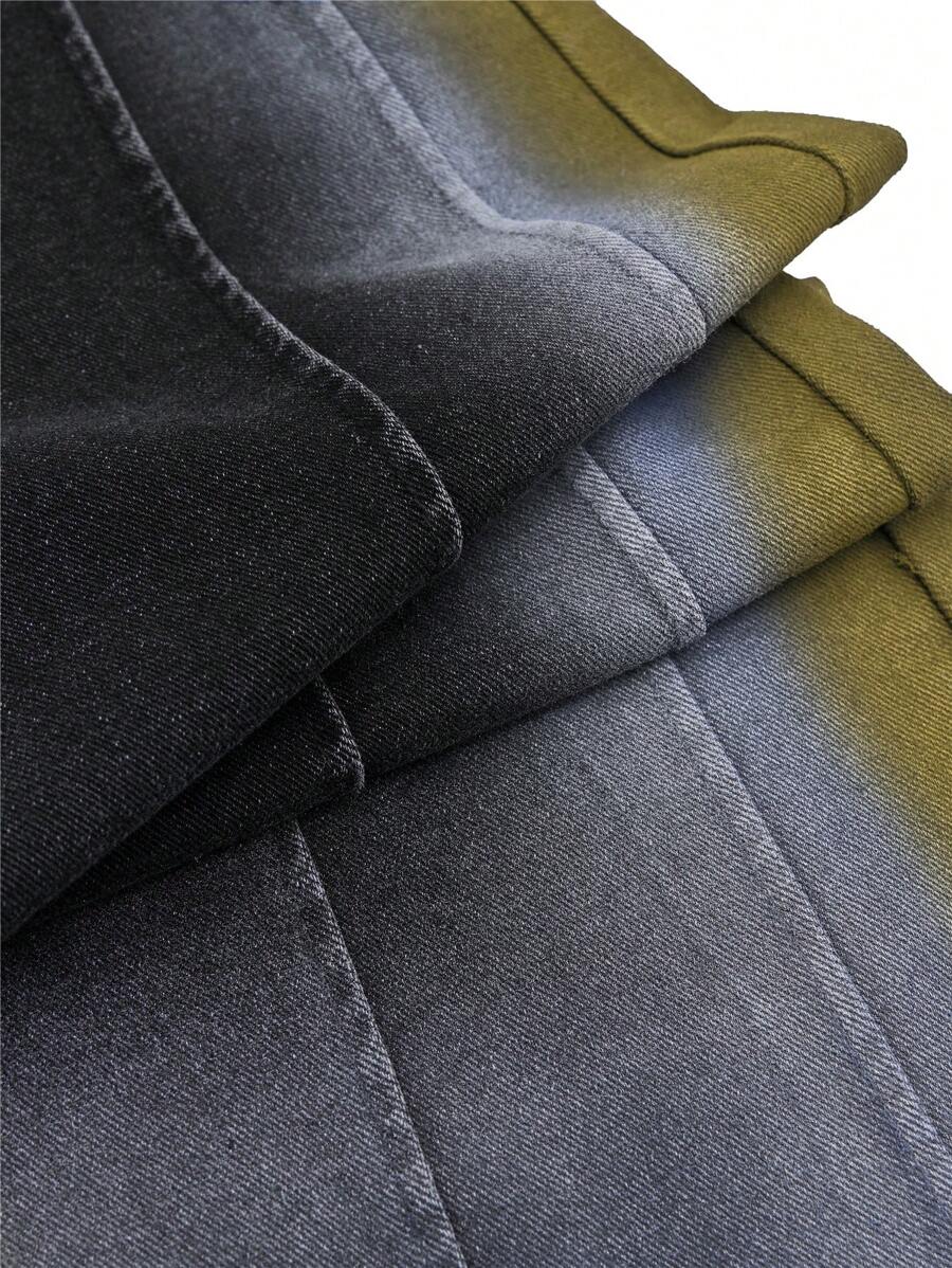 Men's Gothic Ombre Denim Jeans