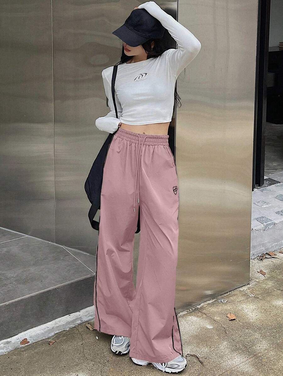 Casual Wide Leg Pants