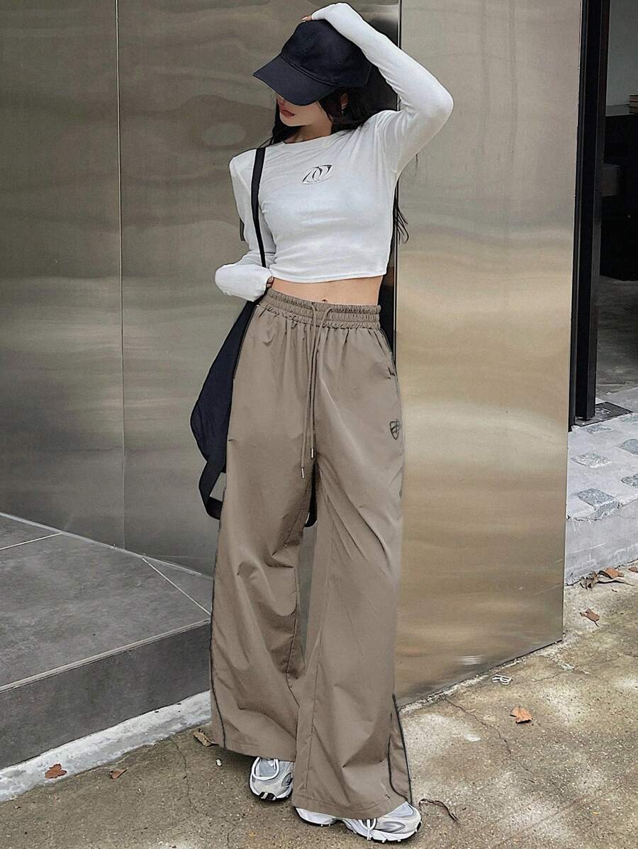 Casual Wide Leg Pants