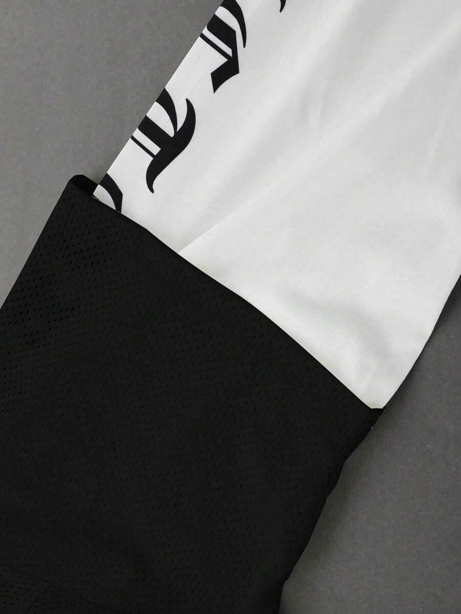Men's Striped Long Sleeve Casual Polo Shirt