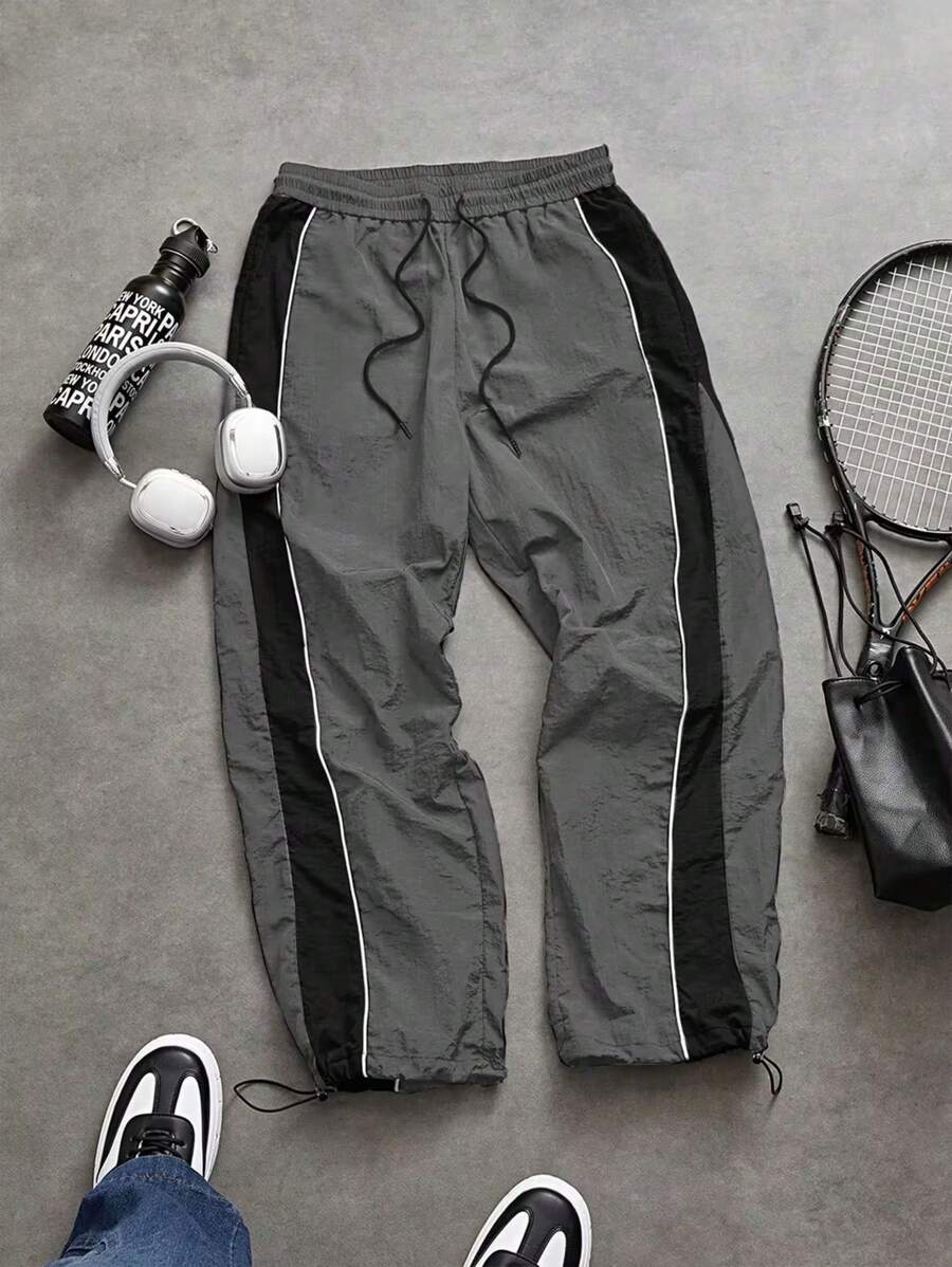 Men's Black Sports Pants