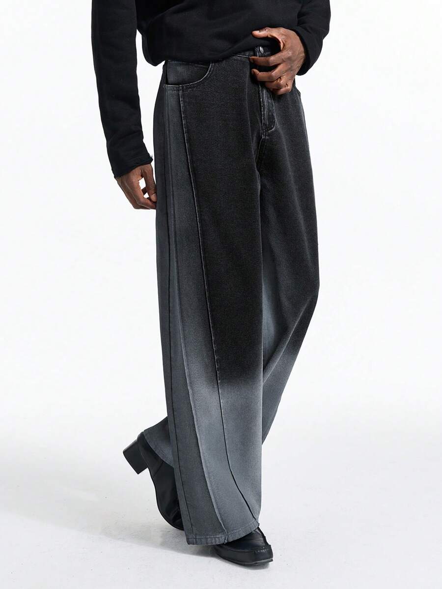 Men's Gothic Ombre Denim Jeans