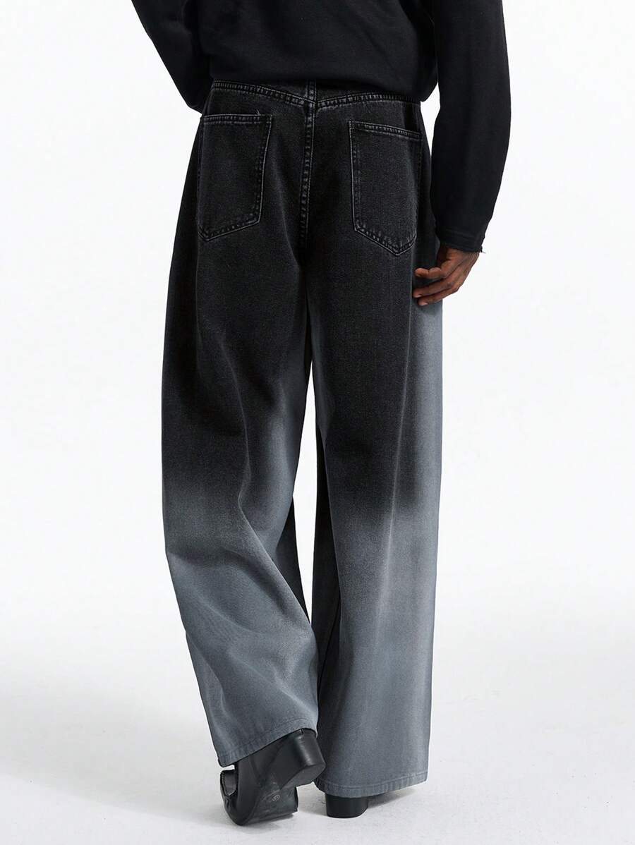 Men's Gothic Ombre Denim Jeans
