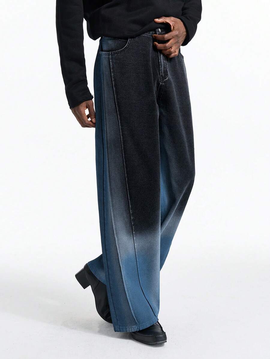 Men's Gothic Ombre Denim Jeans