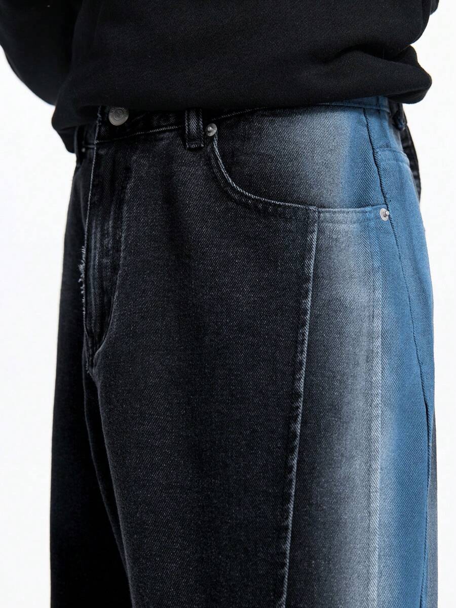 Men's Gothic Ombre Denim Jeans