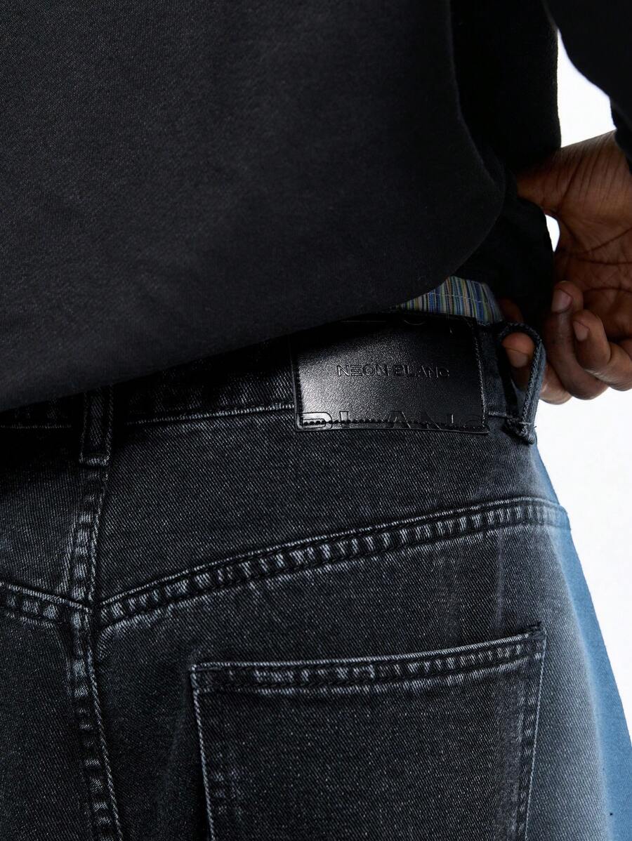 Men's Gothic Ombre Denim Jeans