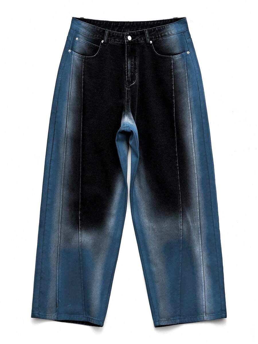 Men's Gothic Ombre Denim Jeans