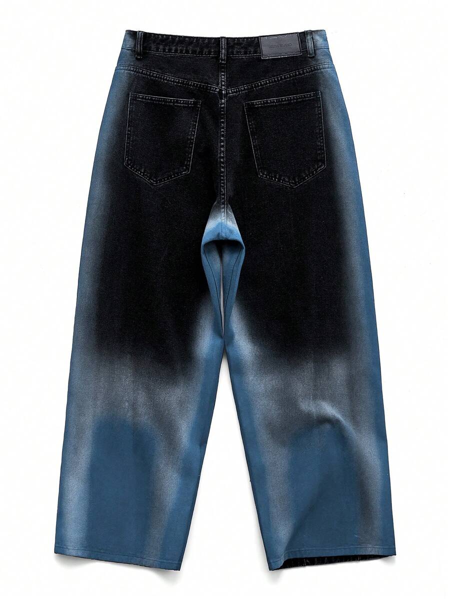 Men's Gothic Ombre Denim Jeans