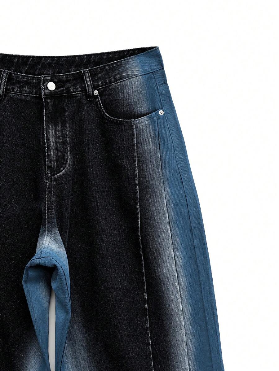 Men's Gothic Ombre Denim Jeans